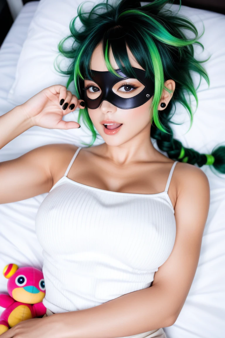 universe、((cyber punk))、(Hannya mask)、knife 、Blonde Short Hair、underwear、whole body、
Rabbit Technique , sf, fluffy , 1 girl, Tattoo, светящиеся Tattoo, Sparkling eyes, Multicolored shiny hair , （whole body, Lesbian）, Green Hair,Belly Opening Cavitech, pastel colour, cute, cute色,
