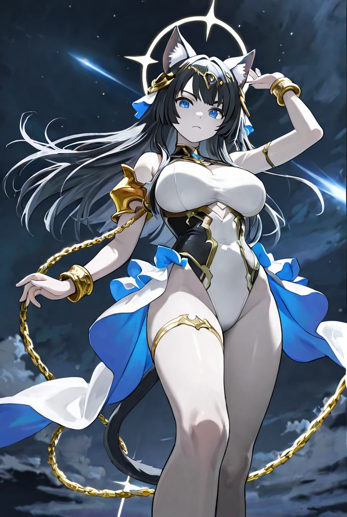 High resolution, Perfect dynamic composition, Cleavage, Ancient world, Flushed face, Dynamic pose, Hidden slightly nipple, Natural Lip, magic circle, Bikini, waist cape, pleats skirt, flare skirt, Fantastic illumination, Underboob, Pampering gesture, Love face, Dancing in the Wind, high detail, masterpiece, accurate, anatomically correct, super detail, high quality, highres, award winning, UHD, 8k