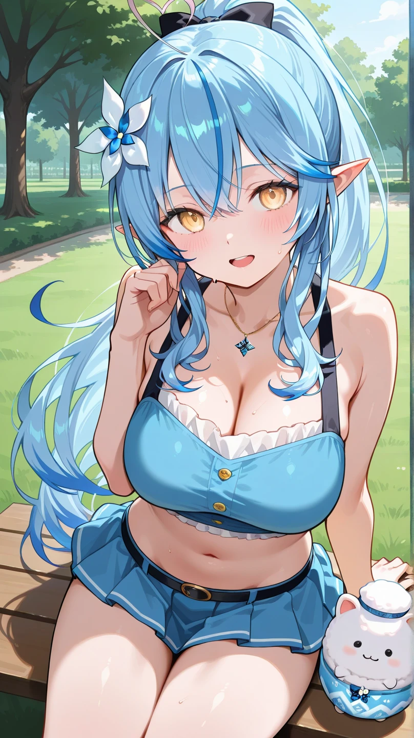 Hentai、High resolution、smile、Her breasts are super big、Kiyohime、Tanned, curvy dancer shows off her private parts in a secret cove、Perfect proportions、Cowboy Shot、Fatty thick legs、Sweaty、Clear eyes