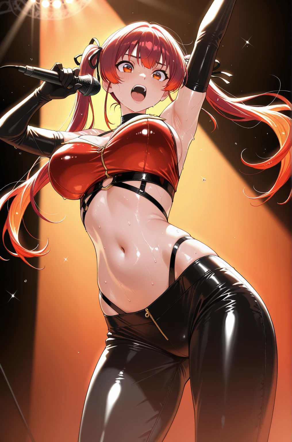 Silence Suzuka、Beautiful woman、In underwear、Very thick thighs、Acme Face、Best image quality、High resolution、masterpiece、super high quality、Thick pubic hair、Screaming orgasm face、Light green panties、Very big ass、Very large breasts 、Blushing、4K quality、Blushing、Cry of ecstasy、Wearing black knee socks、Sweaty all over、Heavy breathing、Cowboy Shot、Shaking breasts、上下にShaking breasts、Penis sheath、Cowboy Shot、Have sex with a man、Multiple menに囲まれている、Multiple men、{Highest quality}, {so beautiful}, {Super detailed}, {Best illustrations}, Browsing Caution, girl, Blowjob, penis