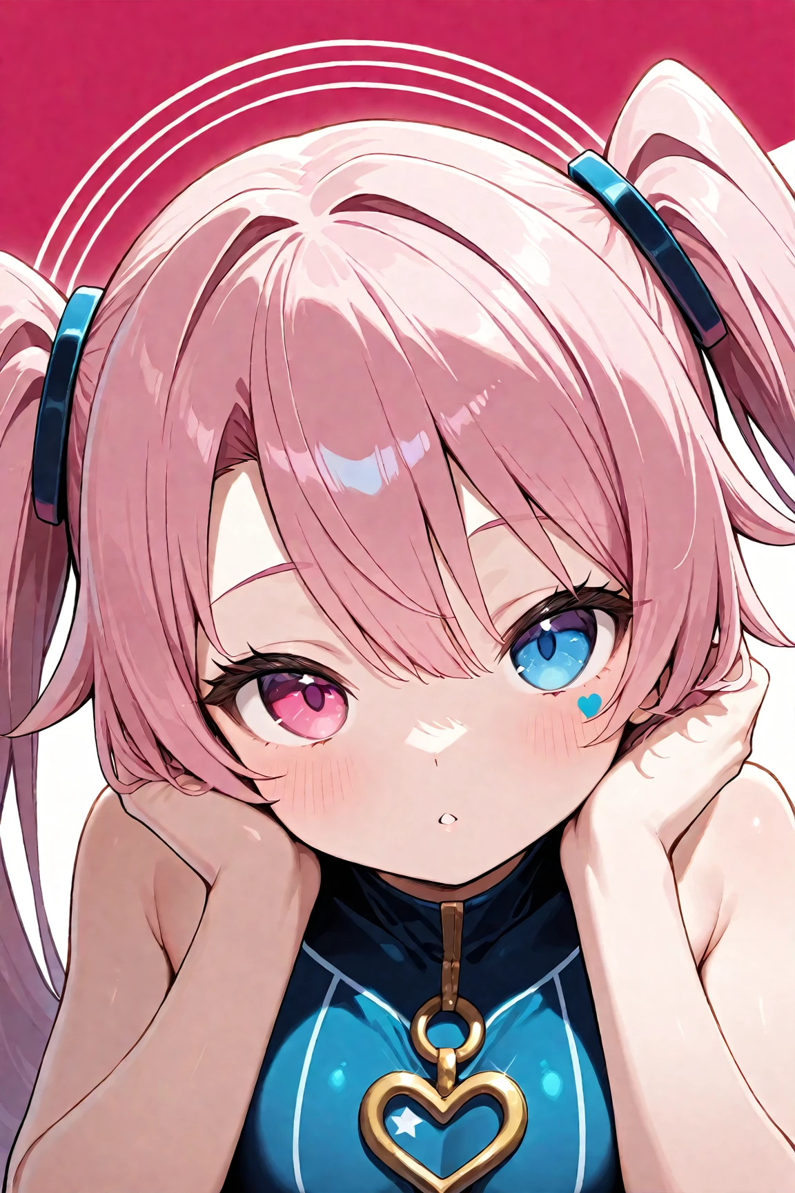 1 synth wave style girl, extremely detailed CG ,(masterpiece), (flat color:1.5), (best quality), (limited palette) , pink fluorescent paint, , noline art, silhouette, partially colored, (alternate color):1.4, dynamic angle, (pink, dark violet):1.3, dark violet shadow, (synth wave), (chromatic aberration) , (((thick) outline)), pink outline, (solo focus), pink neon lights, perfect shadow, cowboy shot, blank stare, beret, bowknot on beret, flat chest, wearing an off- shoulder floating jacket, short wavy delicate hair, blank stare, delicate face, bare shoulder, sitting on the top of the building, beautiful and delicate eyes, (1 girl):1.5, solo, from above, delicate background, streets with neon lights