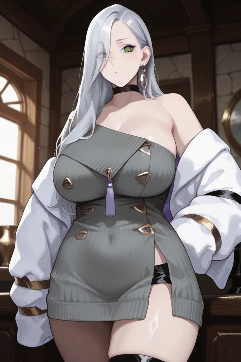 Mirajane, natural lighting, masterpiece, highly detailed, illustration, game CG, absurdres, high quality, aichan, large breasts, beautiful detailed eyes, short, (tape gag), (tape bound), (arms bound), (legs bound:1.2), eyes wide, shocked, surprised, collarbone, sitting, (knees bent), mirajane has a huge ass, Mirajane is bikini, mirajane has huge tits
