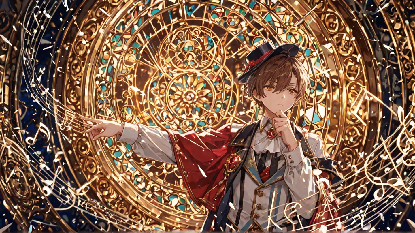 tianmanguang,1boy,solo,masterpiece, best quality,  <lora:tianmanguang:0.8>