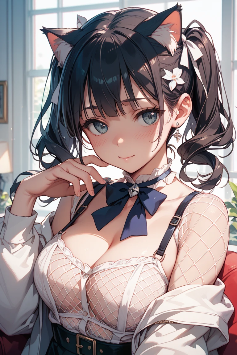 highest quality、High resolution、Detailed Background、(Beautiful face in every detail:1.4)、Anatomically correct、(Detailed facial expressions)、(Detailed eyes:1.2)、(Detailed eyes:1.2)、Teenage beauty、(Highly detailed face:1.4)、Black Hair、Brown Hair、well-groomed eyebrows、(Huge breasts:1.3)、ponytail、Bobcut、cute hairstyle、Perfect body line、Attractive upper arms、Very excited、Very embarrassed look、Crying face、Blushing、Attractive look、Highlight your attractive armpits、Poses that show off shoulders and arms、Chest where clothes are about to tear、Clothes that seem to be bursting、
(A girl posing with her armpits exposed, looking at the camera with a shy look on her face:1.5)、
School classroom、Sit at a desk、White sleeveless blouse、Navy blue pleated mini skirt、White Pantyhose、cute