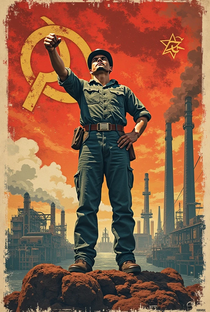 Soviet propaganda poster

