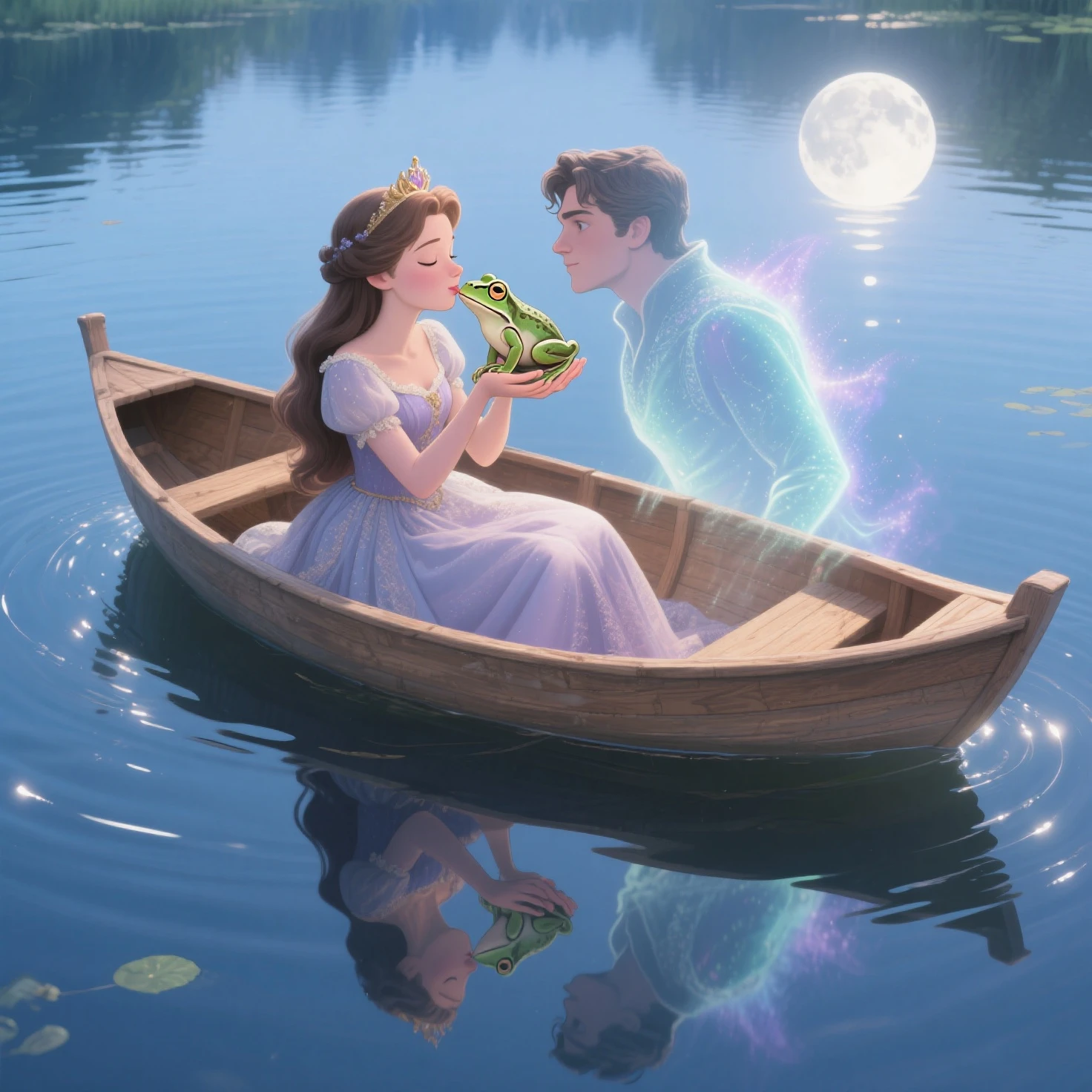Peter Pan and Jasmine
