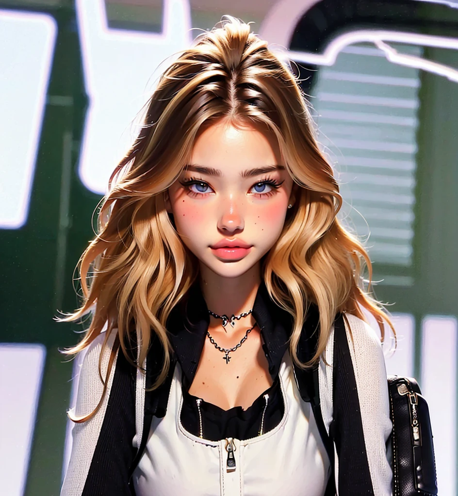 focus,
<lyco:Ariana_grande:0.65> sks woman, ariana, 1girl, looking at viewer,
petite, , looking at viewer, straight hair, ((shortstack:1.1)), (skindentation:1.5),twintails, posing, makeup,flat breast, flat chest
(best quality:1.3), ((masterpiece)), ((realistic)) , abstract, ,ankymoore,( illustration:1.2), absurdres, intricate details,
dress focus, 80s punk, black jacket, pins, spikes, choker,
, outdoors,
film grain, 85mm, focus, flying hair,
<lora:LowRA:0.8> <lyco:GoodHands-beta2:0.7>
<lora:ankymoore:0.65> <lora:biker_jacket0:0.37> <lora:add_detail:0.45>