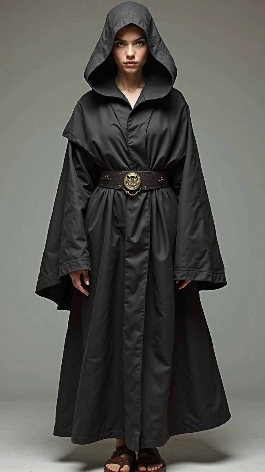 A Cyberpunk Female of Spain as a Hogwarts Character,wear hijab, covered clothes, masterpiece, best quality, photorealistic, cinematic lighting, dark atmosphere, volumetric lighting,