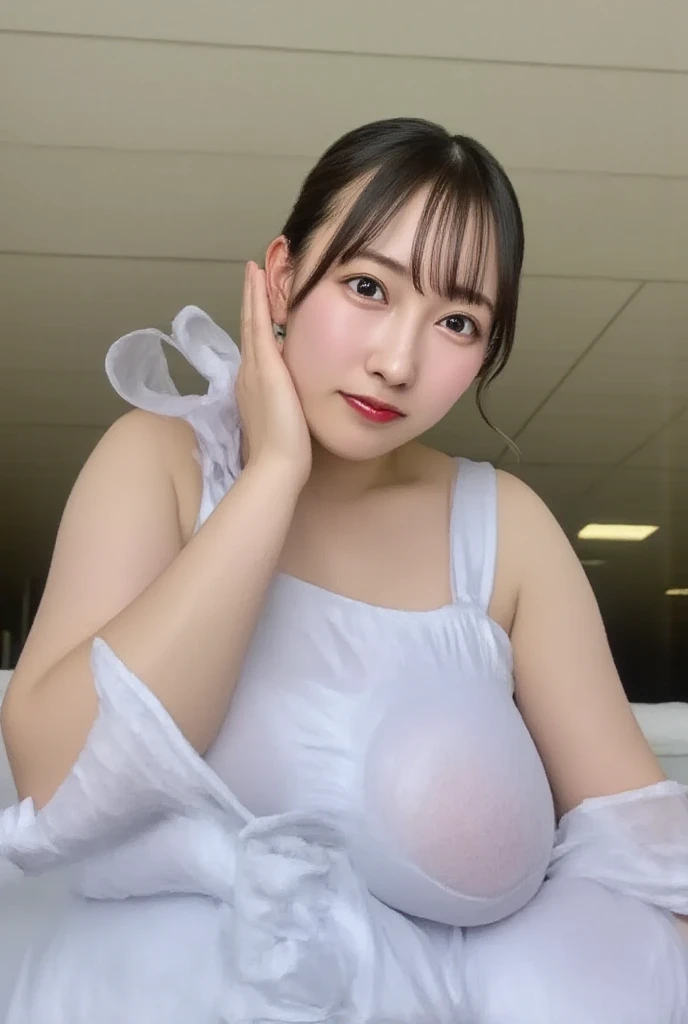 nsfw,Super super huge breasts,tits,Nipples,Breasts bigger than face,No clothes needed around the chest,全naked,女性のnaked,Big Breasts,より大きなtits,Remove all clothing,titsを強調,naked,Not wearing clothes at all,Uncovered breasts,tits,Curly hair as it is