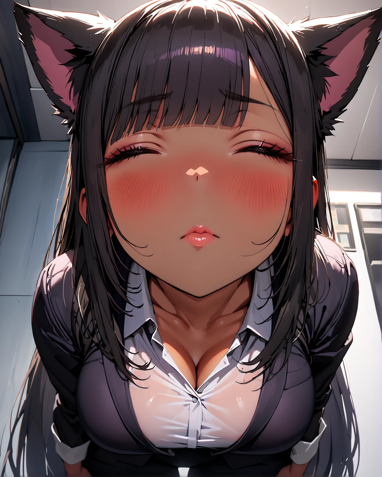 masterpiece,One girl,alone ,Heart-shaped pupils,Open the front,hoodie,, Static Restraints,Exposing her breasts A woman with a large penis growing out of her vagina and inserted into a dummy カレーライスを食べる