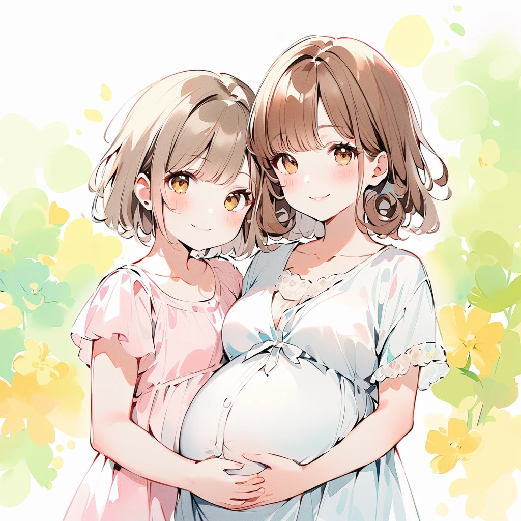 Anime pregnant girls