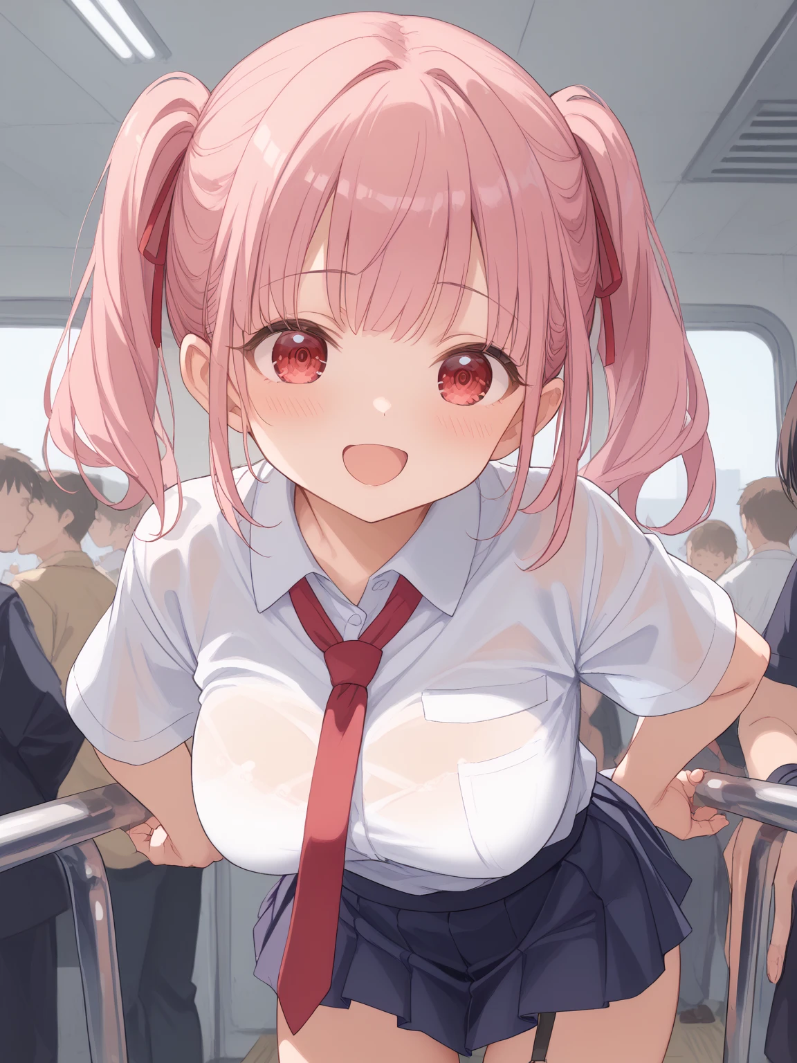Angle seen from above diagonally:1.6 (((Highest quality, Highest Resolution, masterpiece))), (((NSFW:1.3))), (((1 High school girl:1.6 naked:1.3. Big breasts:1.3. Back ???:1.9 Open your mouth wide and climax:1.6 Tears:1.6. Blushing:1.6 Semen ???????:1.3. Feels good and climaxes:1.3 Ahegao:1.3. Intense ???:1.6. The penis is inserted into the vagina:1.6 Gang ???? of a 1.6. ??????:1.6 Troubled Face:1.3. Colorful Hair:1.3. Unique Hair:1.3. ??????????:1.3 naked:1.3. Sweaty:1.3 orgasm:1.6. ???????:1.6. The Perfect Body:1.9, uniform:1.3 crowded train:1.6 Semen ????????:1.6 Pussy:1.3. Blushing:1.6. Cute:1.3. High School Uniforms:1.6)))