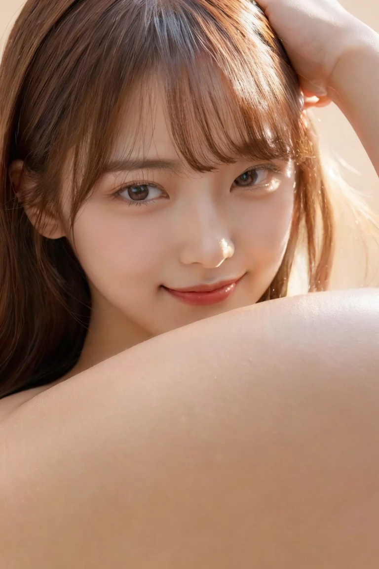 (masutepiece:1.5, Best Quality:1.5, absurderes), Ultra-detailed, Perfect Anatomy, (hand reference anatomy:1), Correct anatomy, 4K, 8K, Realistic, Detailed face, Photorealistic beauty, extremely long red hair, Fox ears, wild hair, detailed hairs, glowing yellow eyes, Eyelashes, Blushing, hitornfreckles, Glossy lips, Parted lips, Smirk, Small breasts, She is posing in an orange dress with white breasts and black lines, resting on her feet., sleeping face down in the grass, Flowers, nature scenery, depth of fields, longshot, Low viewing angle