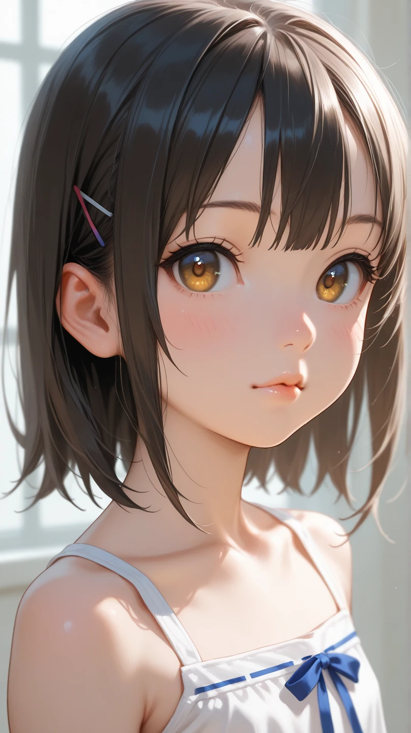 Highest quality、High resolution、Detailed Background、(Beautiful face in every detail:1.4)、Anatomically correct、(Detailed facial expressions)、Teenage beauty、(Highly detailed face:1.2)、Cute hair colour、Cute hairstyle、Perfect body line、well-groomed eyebrows、Do cute things、
(Expressing the feeling of summer and the expression of light and shadow:1.2)、
In the hot summer sun、A is walking、
The shadow that stretches from the girl's feet is cast on the ground in a long and delicate manner.、
The figure of the girl is projected like a large shadow puppet on the grass and trees she is trampling.、
The girl's shadow sometimes appears on the tree.々The sunlight filtering through the branches creates a subtle shimmer.、
The girl walks lightly, but her shadow continues to grow silently.、
The girl turns around and sees her shadow stretched out.、
In the sunlight shining through the shade、The contrast of light and shadow created by the girl's figure and shadow is beautiful.、The graceful steps of the girl and the delicacy of her shadow、
The shadow of the girl spreading across the ground in the strong sunlight evokes a sense of coolness and elegance that is unique to summer.