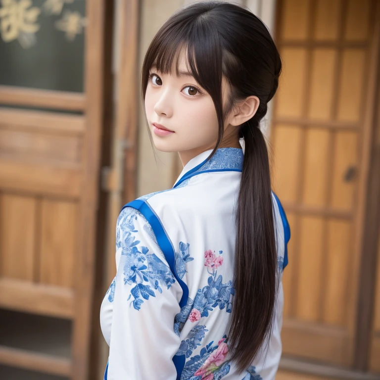 Zanhua, Girl, gentle, tufts, pin, Hanfu, Palace, cổ trang