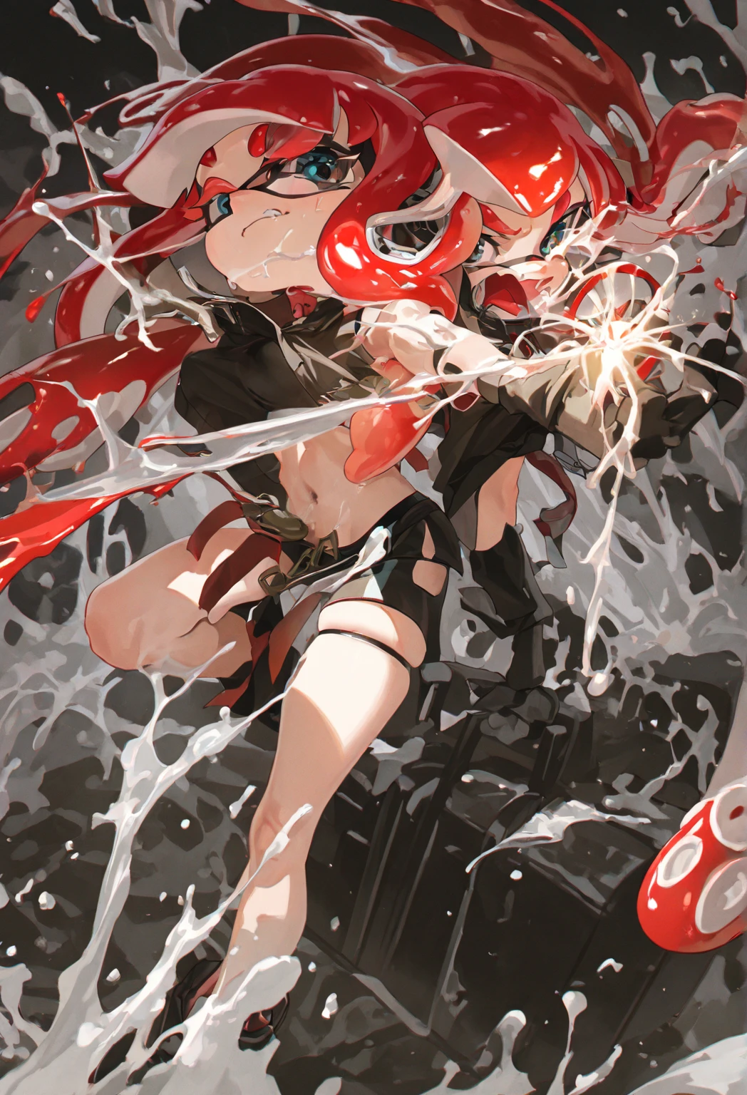 Ironbow sniper in tentacle ghost type art style (score_9,score_8_up,score_7_up,score_6_up,score_5_up,score_4_up)