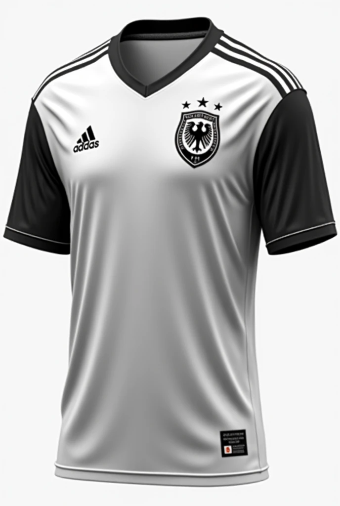 Egypt national team football shirt white black gold red