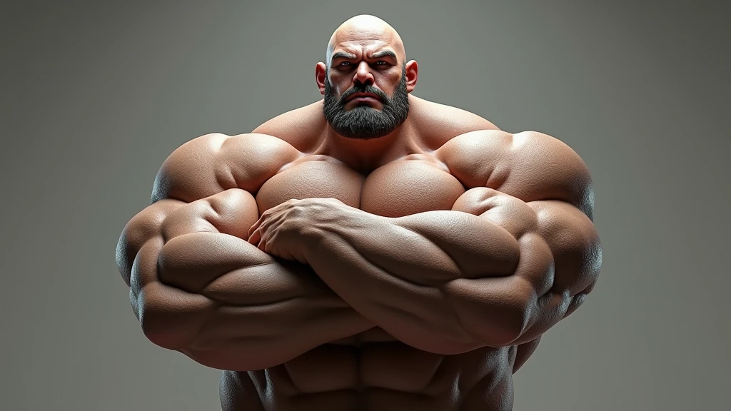 um homem de Porto Rico big fit ass e barbudo axilas bem peludas posando em um palco com os braços levantados e um sorriso no rosto, body builder physique, Physicist exagerado, Physicist muscular exagerado, Mr. Universe, big fit ass, long, stark, Physicist |, corpo fitness ifbb, body builder posing, body builder, body builder body, ernest khalimov body, posing and flexing, Physicist exageradamente big fit ass, body builder