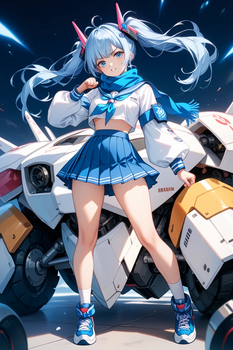 masterpiece, highest quality, Pop illustrations, Pop colors, Pastel Tones, pastel colour,Big Butt,Race Queen,Miniskirt,smile