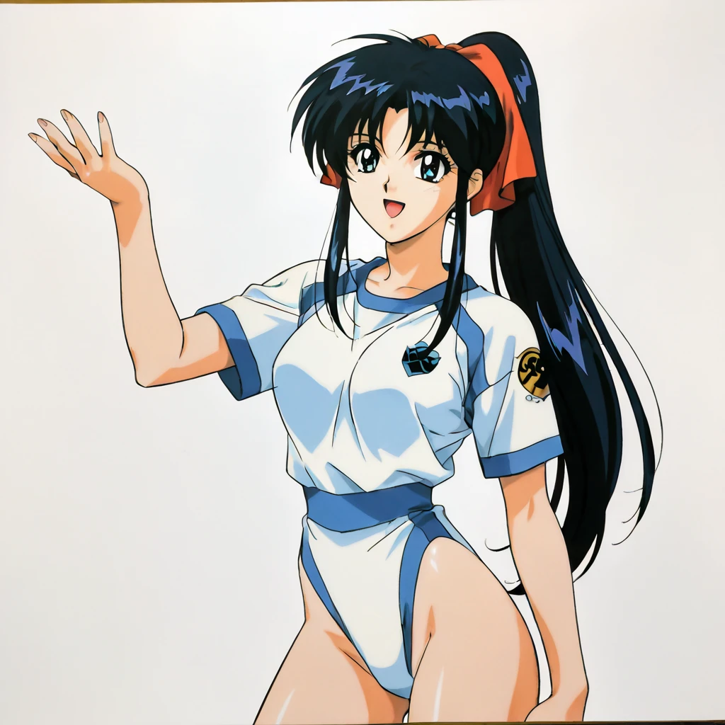 (masterpiece, Highest quality:1.2), Tiangong Gui, 1 girl, Lonely, Subtle blue hair color, White panties, Panty shot