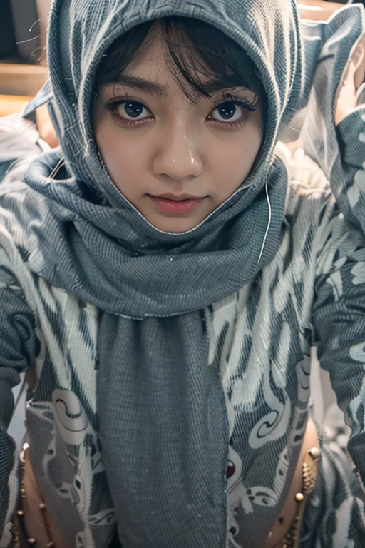 Negroid、Hijab、kindergarten