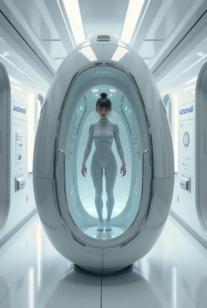 (Realistic:1.4), (Highest quality:1.0), (Ultra-high resolution:1.0), 8k, RAW Photos, (masterpiece:0.2), 
Stasis Pod, Japanese Nude Girls, whole body, (floating, liquid, bubble), sf,