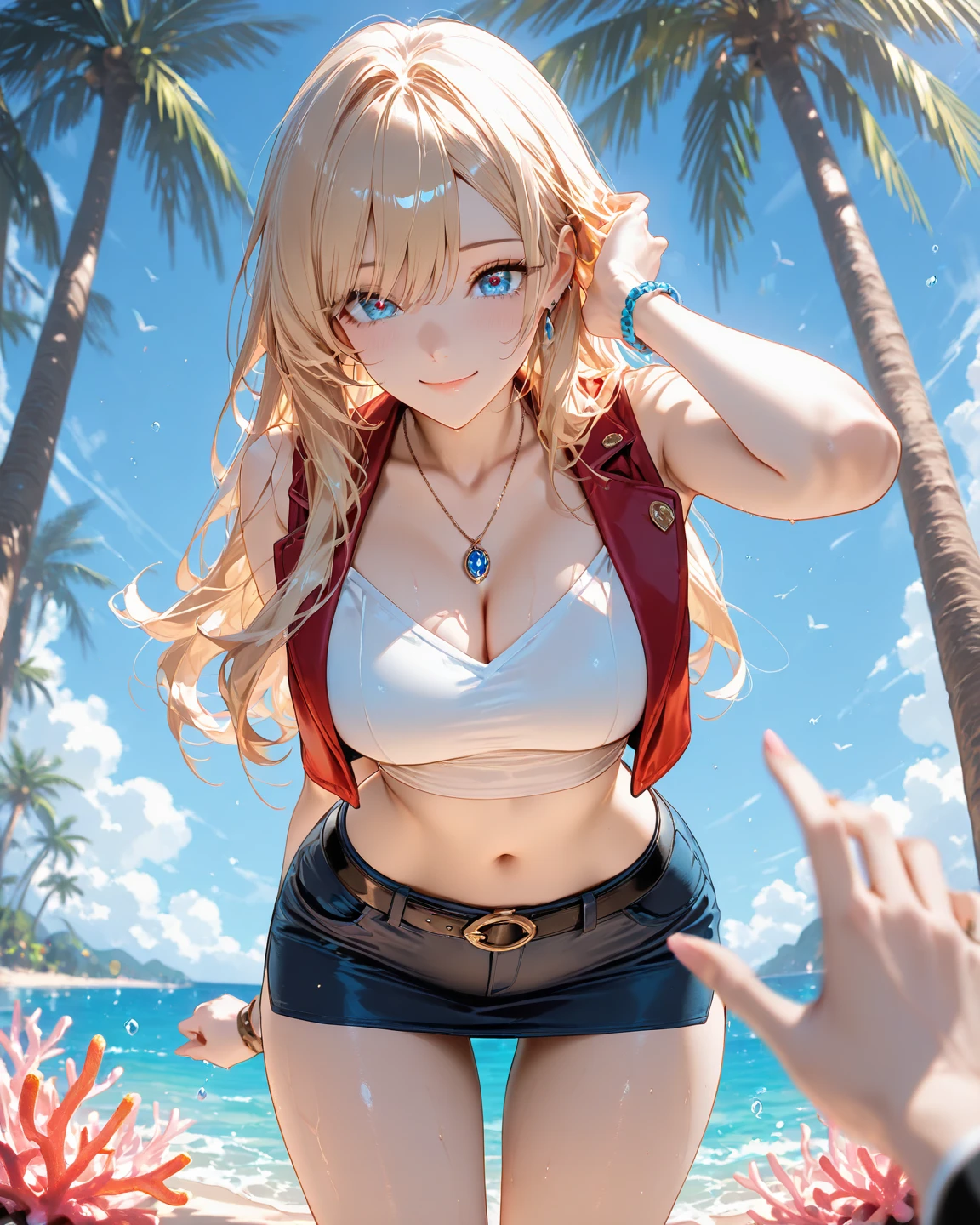 Cut Off Crop Top Under Boob