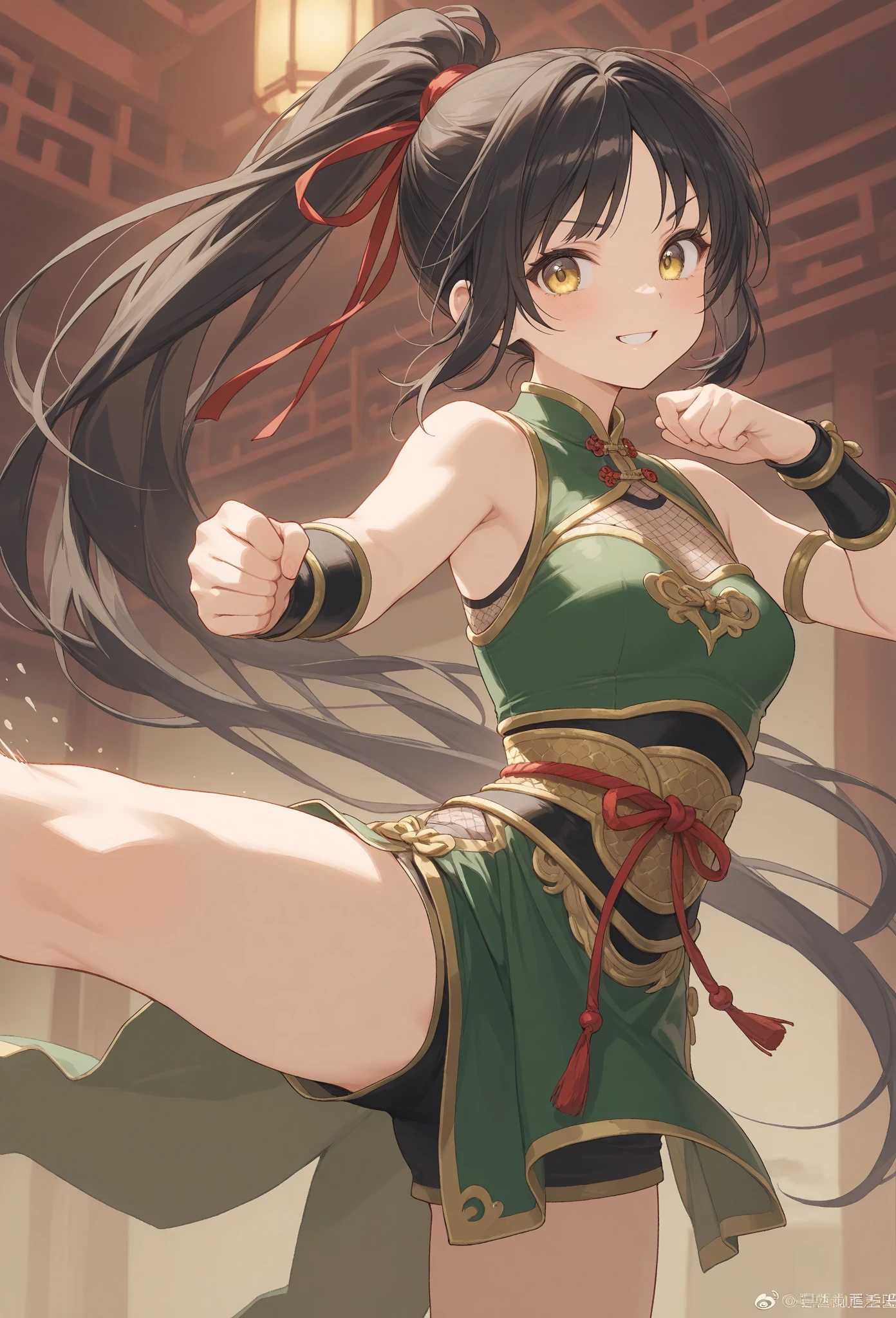 High relosution, 1girl, kasumigaoka utaha, wearing summer school uniform, karate, high kick with right leg, barefoot, right foot in picture, soles facing viewer, arched foot, toes bent upwards, angry stare
