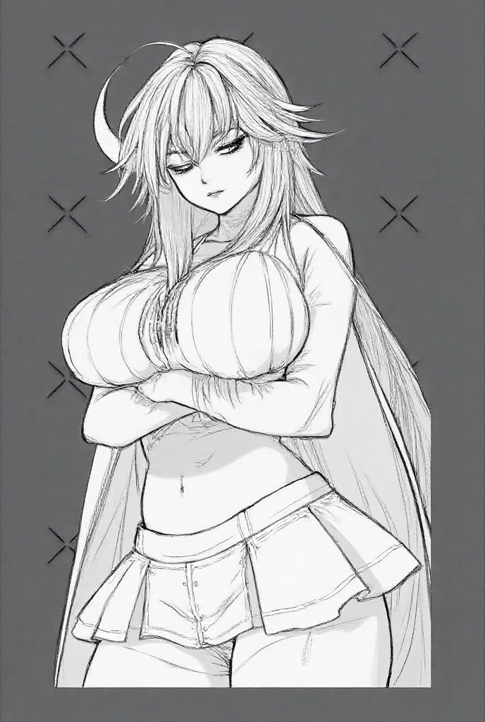 1girl (adult woman:1.2), (very_long_hair, white_hair:1.3) (portrait:1.3), (coloring book, masterpiece, realistic:1.3), (extremely intricate:1.2), (sketch, doodles, monochrome, lineart:1.2) (by WLOP:1.3), elegant warrior, a beautiful and graceful woman, with a slender and girlish figure, an oval and exquisite face, large and lustrous eyes, and a mass of hair, (((Nearly naked))), highly wrought ornaments that signify her rank and status, a mysterious medallion, ((ornate nipple caps, pasties)), jewelry, earrings, necklaces, ornate and extravagant crown, ((1girl)), (((no panties))), thigh gap, sharp eyes, full body, only wearing jewelry, sexy pose, flirting with the camera, castle background, flower line drawing background, ((white background)), line drawing, ((((sketch, line art, (extremely intricate:1.2), monochrome, lineart:1.2)))), by frank cho and Adam Hughes, ((bare midriff, bare shoulders, bare thighs, elegant hands,))