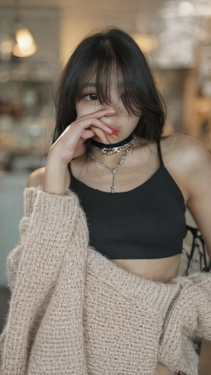 Black pink
