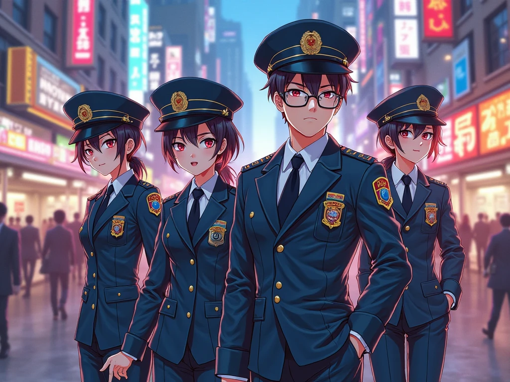 police officers、deduce、suspense