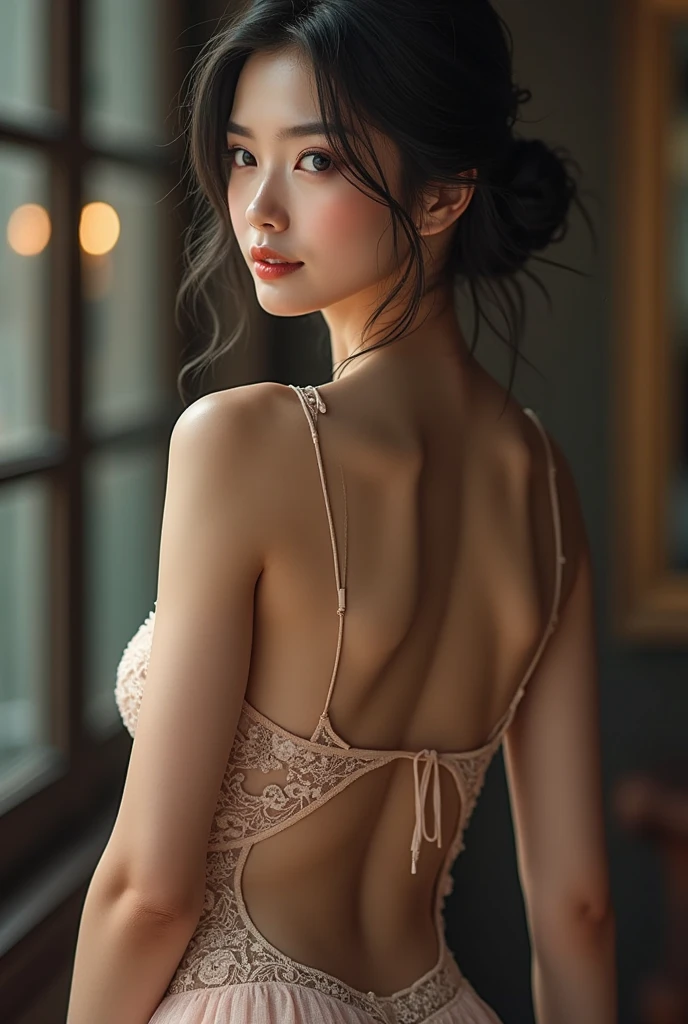 Beautiful woman、Masterpiece、Real People、Female body、balance、Noriko Sakai、Three-dimensional background、Lamenting pose、sexy