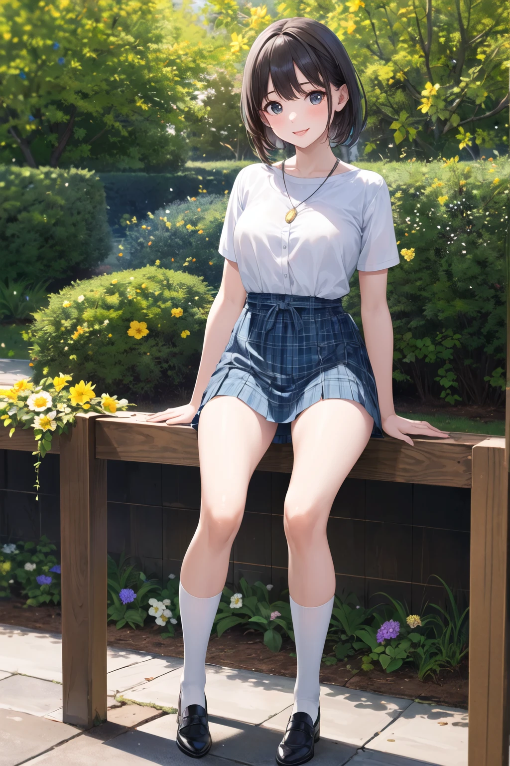 (((((whole body)))))、Youmu, Very cute gym clothes 、smile,、Sitting cross-legged、barefoot、(Bloomers)