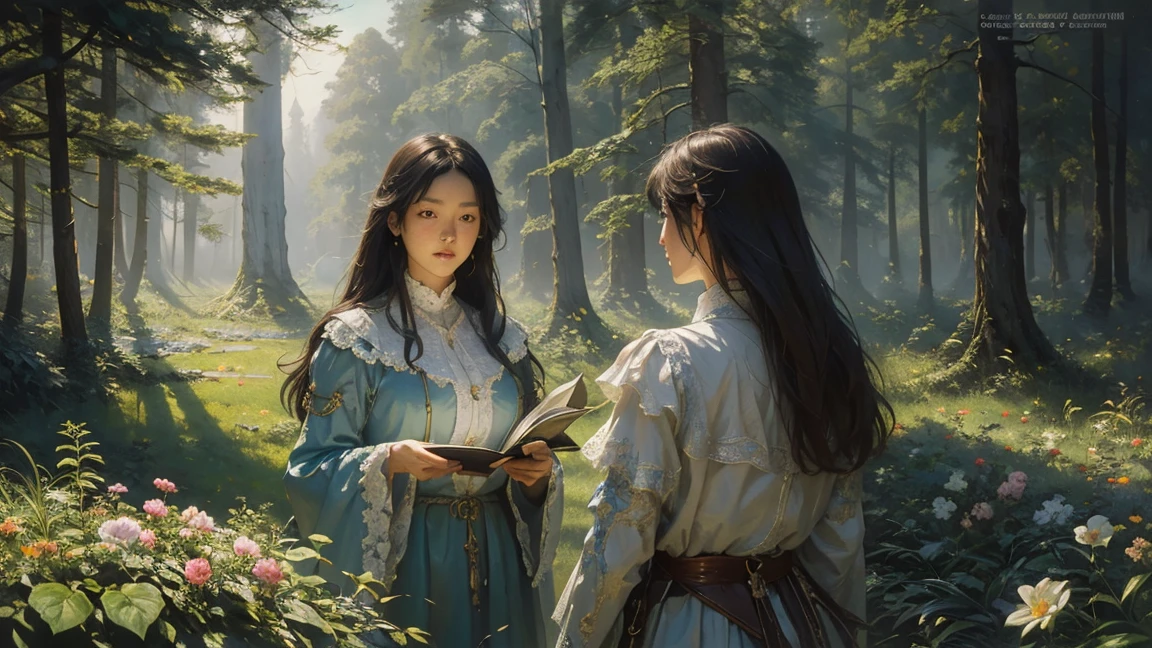 multiple girls, 3girls,books,short hair,Smirk
4K image of a woman, her hair resembling a bird's nest with chirping birds, eyes radiating warmth. Dressed in a gown made from woven feathers, she's in a meadow where flowers dance to the wind's tune. The scene, under the golden sunrise, captured in the style of a classic Disney animation.
<lora:tw:0.7>
masterpiece, best quality, official art,