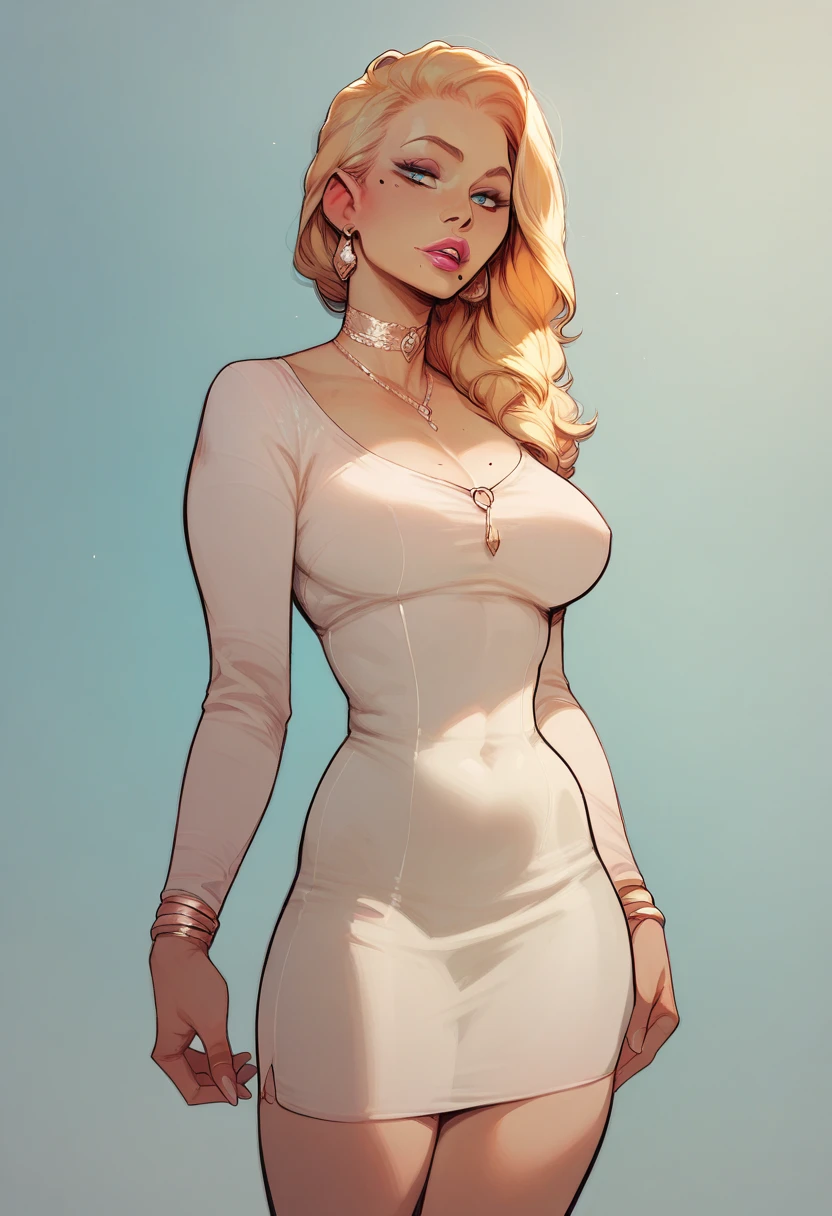 a beautiful blonde MILF woman, elegant dress, attacked by a zombie on the street, cinematic lighting, dark moody colors, highly detailed, photorealistic, dramatic action pose, masterpiece, 8k, intricate details, chiaroscuro lighting, moody atmosphere, dark fantasy, photorealistic, ultra-detailed, hyperrealistic, high quality
