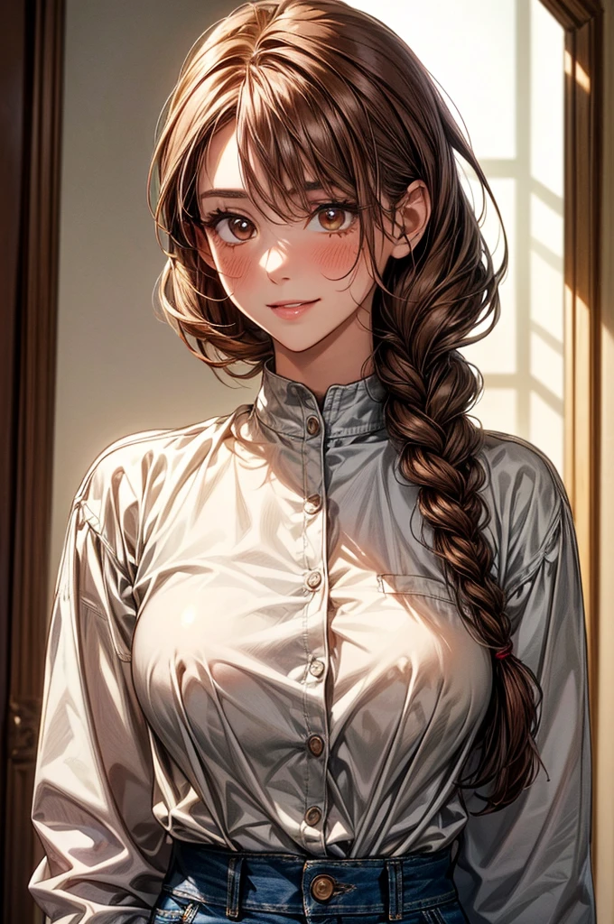 (masutepiece, Digital Art, Digital Illustration, 4K, 8K, Ultra-detailed, beautiful image, Sharp Image, Photorealistic, Raw photo, Perfect face, Perfect lines, Perfect eyes, Soft lighting) 1 woman, (lightbrown hair,Chignon hair in a high position,Innocent look,Lowered eyebrows,drooping eyebrows,drooing eyes,cute large eyes,natural make up,kindly smile,Round jaws,23 year old petite woman:1.3),Two handsome men in suits, (ember,Men in suits,well-muscled,Firm shoulder width,Adult male,Boyish hairstyle,English gentlemanly style,Man in his 30s with a cool expression,28-year-old man with bright smile:1.2),(Nervous,be shy,sleepy,embarrassed from:1.2),innocent smiles,(embarrassed from,Shy smile:1.1),light-filled kitchen、Kitchen Counter、water work、the kiss、kiss、a couple、couple kissing、Romance、ssex、have sex、Wet pubic area、insert 、Rape、Overflowing、Full body painting,(One Girl And One Man,Having sex:1.5),(ember,Adult male,Rubbing the girl's boobs:1.2),Cheek dyeing、gasping face、embarrassed、boredom、begging、Unhappy、Greedy expression,Wet pubic area、 xen、Open your crotch wide、Cowgirl、Fluttering chest、Wet shirt、Sheer lace underwear、Big Size Shirts