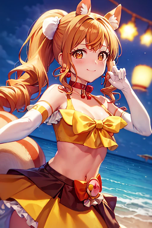 (​masterpiece, top-quality, Official art:1.2)Look at viewericro bikini, tiger and girl, Tiger painting}A flash of light runs, Colorful water levitation(2D:1.5),