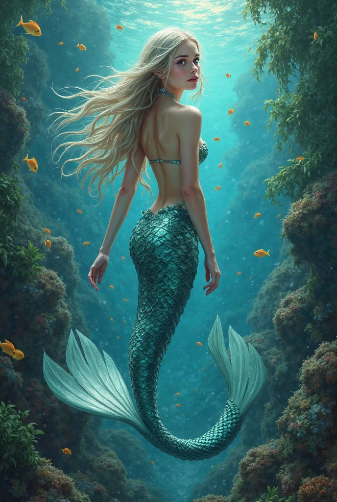 oldschool mermaid