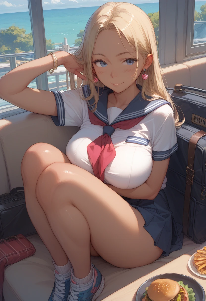 (masterpiece:1.3, highest quality, Ultra-high resolution, Very detailed), (Realistic:1.1, photoRealistic:1.4), Beautiful illustrations, Perfect lighting, colorful, Written boundary depth, Beautiful detailsまでこだわった髪, Beautifully detailed face, Beautiful details, Beautiful clavicle, Beautiful body, Beautiful breasts, Beautiful thighs, Beautiful feet, Beautiful fingers, View your viewers, 1 girl, Japanese, high school girl, Perfect Face, (Perfect Anatomy, Anatomically correct), Cute and symmetrical face, Baby Face, Sunburn, Shiny skin, (Mid-length hair:0, Twin tails:0, blonde:0), Asymmetrical bangs, blue eyes, Long eyelashes, (Mid-chest), thin, ((Collared short-sleeved shirt, Light blue shirt, , Grey plaid pleated skirt, To the Navy)), No pants, (Beautiful views), evening, (Outdoor, distant cityscape), Are standing, (peace sign), (Cute Smile, Blushing、Upward glance, Open your mouth), (Very open vagina:1.4),(Sometimes inserting a thick erect penis into the vagina:1.5),(Ejaculation competition:1.8),(The face of an orgasm:1.2),(Pregnant loli girl:0.6),(Violated from below by a big man with a huge erect penis:1.2),(Sweaty Loli Girl:1.7),(Tsundere girl:1.32),(Sister gets fucked from behind by brother's penis:1.4)