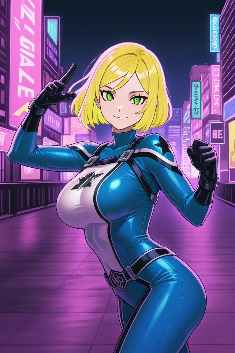 supergirl, pureerosface_v1, sticker of a girl from dc comic, full body, Kim Jung gi, , (gigantic breasts breasts 1.8),soul, digital illustration, comic style, cyberpunk, perfect anatomy, centered, approaching perfection, dynamic, highly detailed, watercolor painting, artstation, concept art, smooth, sharp focus, illustration, art by Carne Griffiths and Wadim Kashin ,, (masterpiece, best quality, ultra-detailed, best shadow),, In the style of Neon Genesis Evangelion, you find yourself standing on a desolate, post - apocalyptic wasteland, as the distant ruins of a massive city loom on the horizon. The sky is filled with ominous clouds, as a massive creature towers in the distance, huge breast, gigantic , titsnipples, curvy, thicc