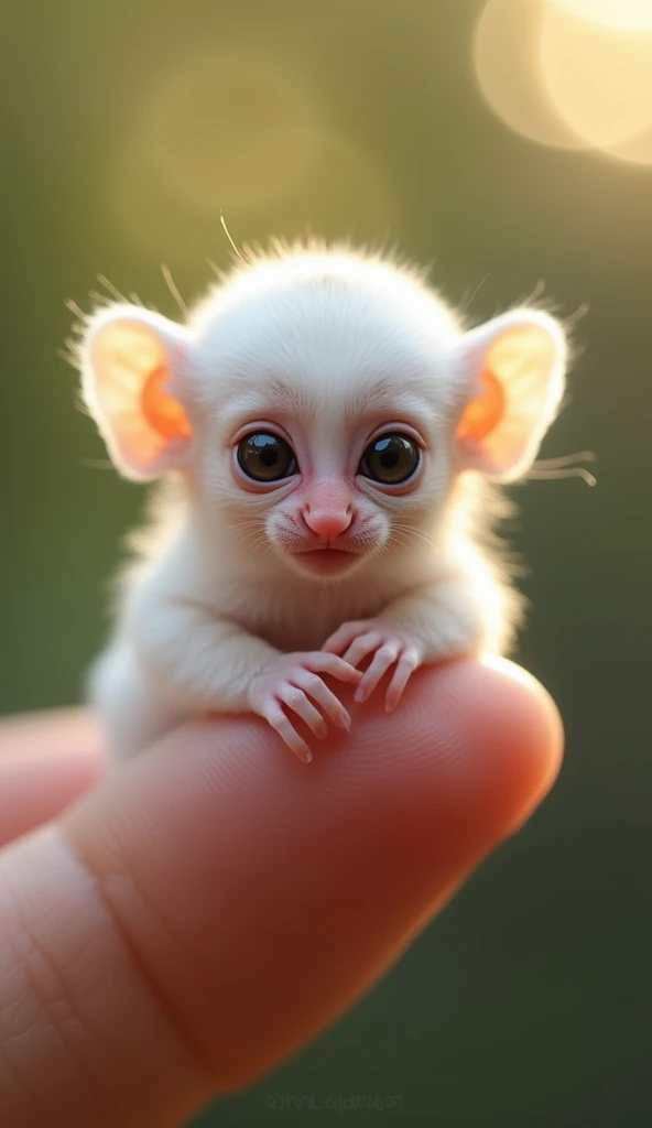 Adorable little animal that doesn't exist in reality
Realistic fur
Big eyes and big ears
Real photo
Realistic fur
Size that fits in the palm of your hand