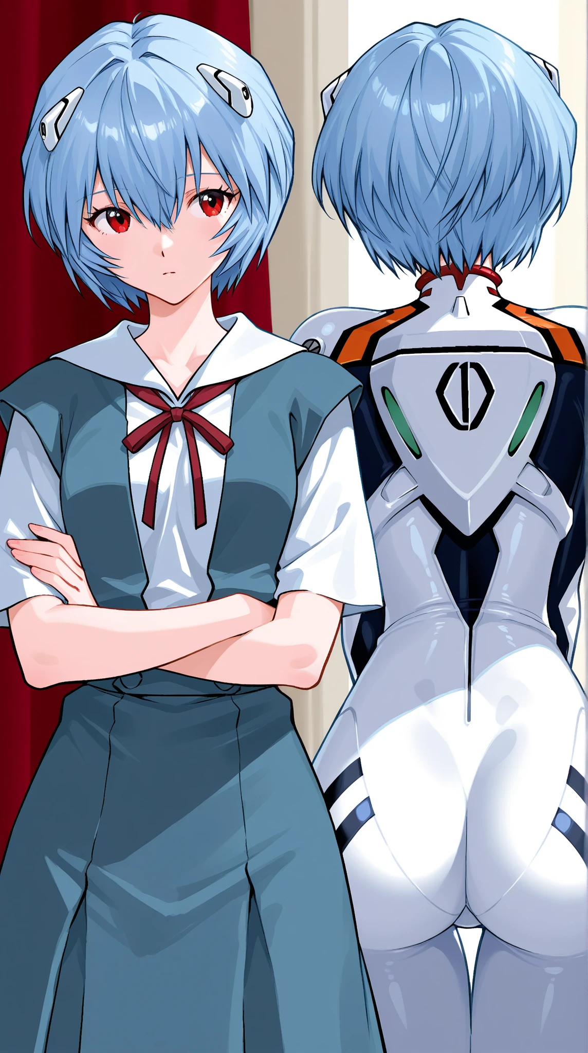Female Combatant、Blue haired Japanese girl、Close-up of a girl in a blue leotard、Blue glossy leotard、Blue knee-high boots、Yellow Globe、Saiyan Girl, wonderful, Nano Girl, Female body type, Inspired by Hiromu Arakawa, Anime Manga Robot!! Anime Girls, Fubuki, Full Body Suit, by Hiromu Arakawa、wonderful, silk, Beautiful and attractive anime teen, Anime Girls of the future, tears,Drooling,Pee,Sweat,Tongue out,incontinence,Peeing,Mouth open and tongue out,Estrus,Eyes wide open,Estrus,Blushing,Nipples are erect,Face is hot,Lust、Mouth wide open and tongue sticking out、incontinence、Crying face、Drooling、Red lips、Red tongue、Red tongueを大きく突き出している