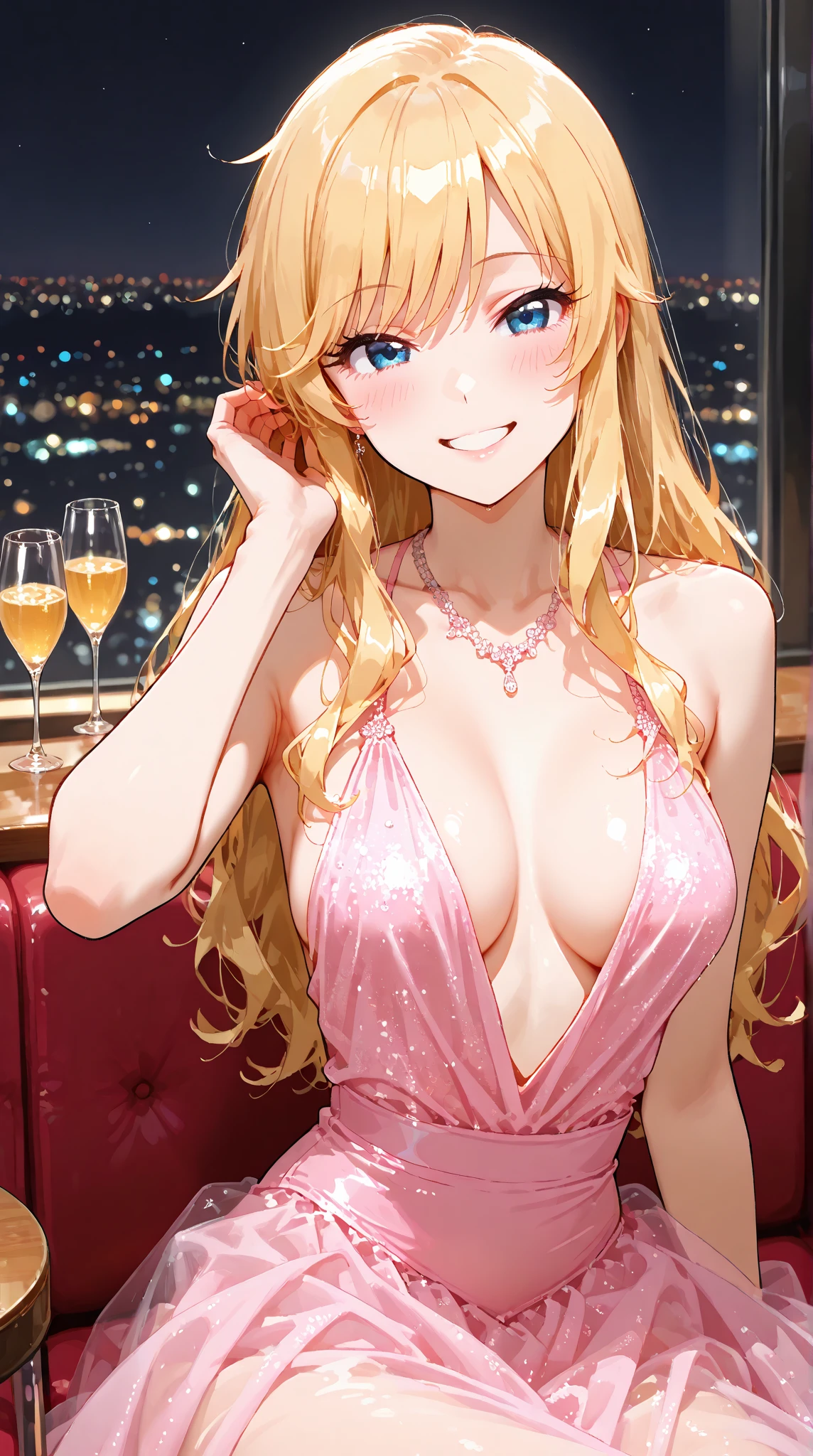 4K, Masterpiece, highres, absurdres,natural volumetric lighting , deep depth of field, sharp focus, soft delicate beautiful attractive face,vandread,blonde Nadia with sunglasses and a choker,smiling at viewer , vandread drawing style, <lora:Dita:0.25> <lora:Nadia:0.35> <lora:zeronis:0.25>
<lora:add_detail:1>
(Thorn Princess Outfit, black dress:1.1)
<lora:ThornPrincessOutfit:1>