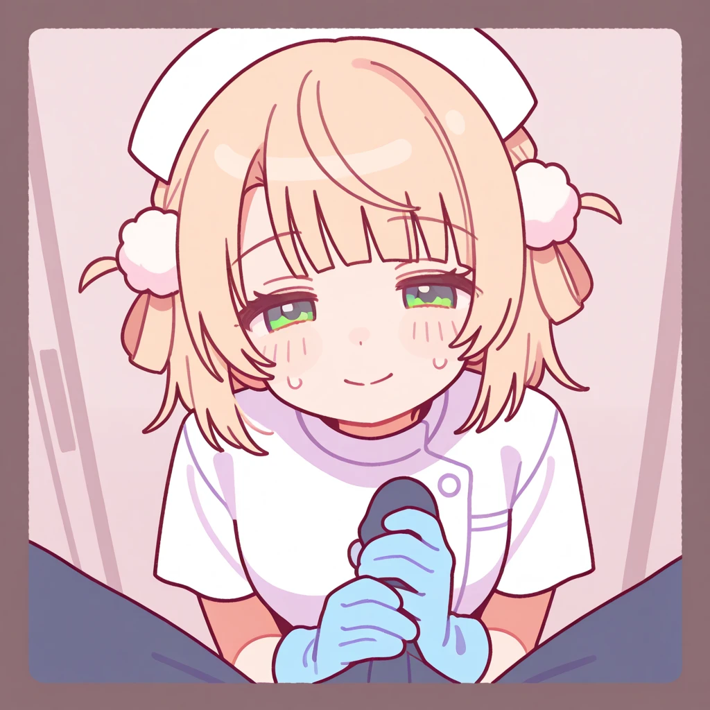 hoshino-default, hoshino \(blue archive\), heterochromia, long hair, pink hair, ahoge, halo, ,white shirt, plaid skirt, necktie, sneakers, id card,(terasu_mc), NSFW, One girl,2Men,small penis,Handjob,huge penis,fellatio,cum,Sweat, vapor, witness, Browsing Caution, in hotel, bed, UHD, masterpiece, textured skin, high details, best quality, highres, anatomically correct,enraptured smile,Sensual eyes,flirty expression,8k, heart shaped, pupils.score_9, score_8_up, score_7_up, score_6_up, score_5_up, score_4_up, source anime