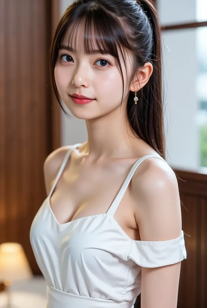 masterpiece、high resolution、China dress 、Chinese service、((small breasts 1:1.3))、((small breasts))、(A cup bust)、((small tits:1.3))、Elegant and beautiful texture、RAW photo、16K、(Bokeh:1.3)、
35 years old、Japanese、beautiful face、（bright smile：1.1）、juicy lips 、Super detailed、High resolution、one girl、Full body Esbian