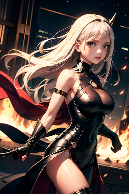 1girll，Huge breasts， 独奏， She's wet， Erotic Superman uniform，Supergirl，Tong，比基尼，Take aphrodisiacs，Lewd expression， exteriors， Skysky，the night， blond hairbl，long hair flowing， exposed bare shoulders， standing on your feet，Bigchest， wetclothes， From the front side， double-ponytail， mostly cloudy sky， Wet hair （（（tmasterpiece），（Very detailed CG unity 8K wallpaper），best qualtiy，Open-mouthed，独奏，1girll，cinmatic lighting，detailed back ground，beatiful detailed eyes，Bright pupils，（Very fine and beautiful），（Beautiful and detailed eye description），ultra - detailed，tmasterpiece，）），facing at camera，Leakage out of the breast，Expose the genitals，nakeness，leering，Protruding underparts，Camel toes，cleavage，legs are open，Climactic expression，Cocked buttocks