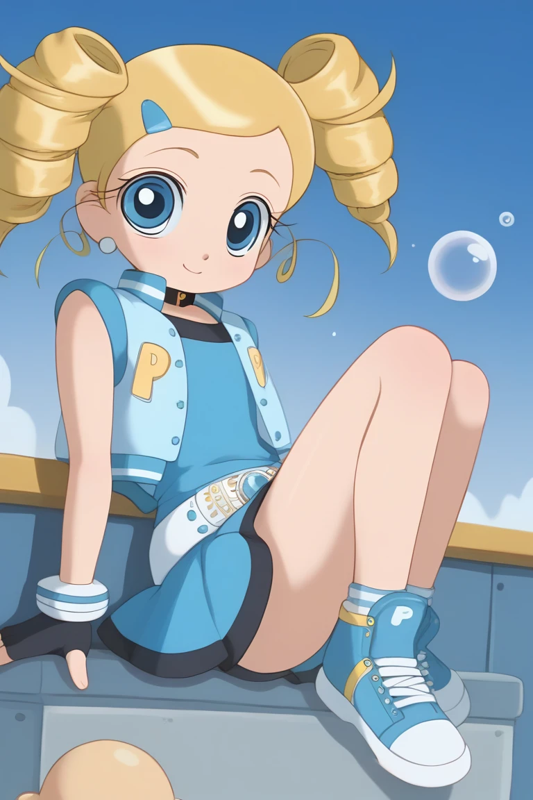 score_9, score_8_up, score_7_up, BREAK source_anime,masterpiece, best quality, highly detailed,absurdres, anime,highres,8k, shadow,
, outdoors, simple background,   theme park,
,  sitting on bench, sneakers, spread legs, full body,  1girl, pure smile,
, presenting self, looking at viewer, , 
 , miyako transformation, blue leotard, cameltoe,vest,glove,earrings,blonde, ((wetting self, pee stains, puddle)), anime screencap