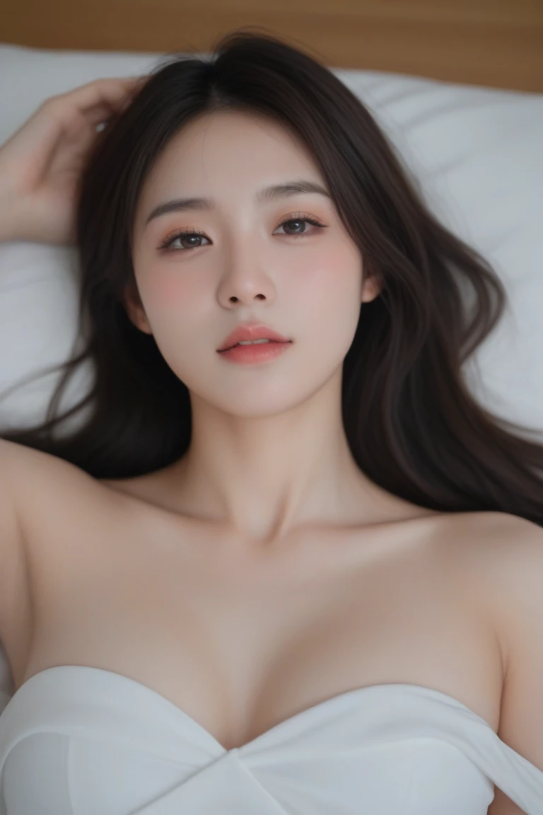 dark studio, Two tone lighting,, arurinh,, photo and gross, (very detailed skin:1.2), 8k hd, DSLR, soft lighting, high quality, film grain, Fujifilm XT3, , , , (32k, Best Quality, Masterpiece:1.2), (realist, photo-realist:1.37), ultra detailed, 1 girl, alpha layers, Alone, Beautiful detailed eyes, cabello flotante NovaFrogStyle, Beautiful face, , , bokeh, (detailed face:1.2), (kawaii), ulzzang-6500-v1.1:0.1