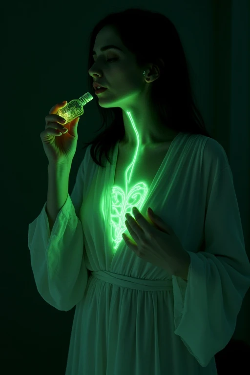 A BONDAGE SCENE WHERE A HOT SUPERGIRL WITH LONG BLACK HAIR WEARING HER ICONIC SUPERGIRL OUTFIT AND CAPE, HER ENTIRE BODY TIED UP WITH GLOWING GREEN KRYPTONITE ROPE LAYING HELPLESSLY ON ON HER BED, IN A PITCH BLACK ROOM. INCREDIBLE DETAILS, HYPER DETAILED IN 8K RESOLUTION