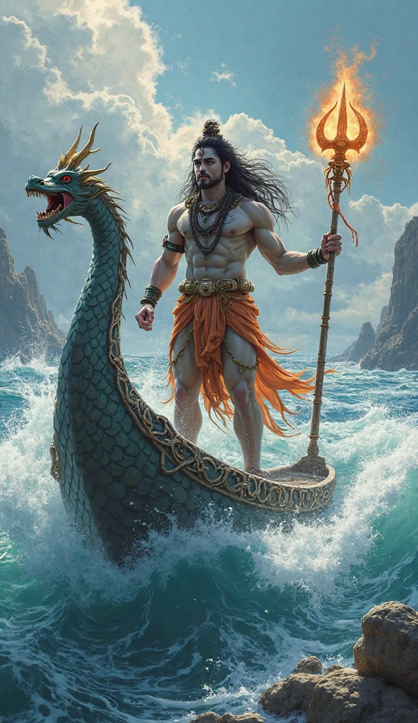 poseidon and dragon